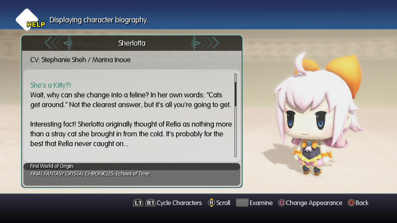 Illustration for article titled World Of Final Fantasy's Ridiculous Mirage Manual Is Worth Reading